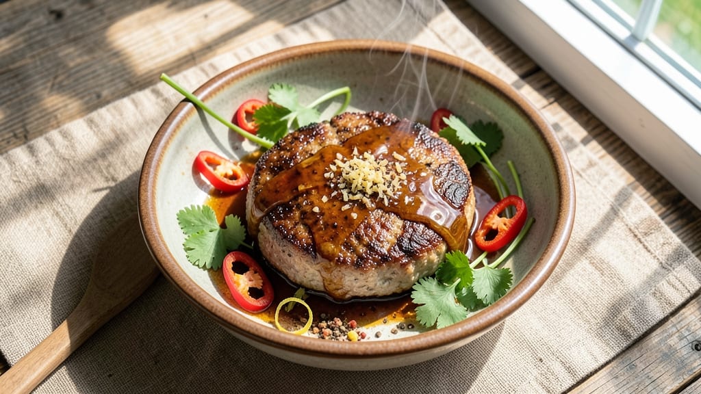 Asian Pork Patties Recipe: Five-Spice Crunch With Silky Centers