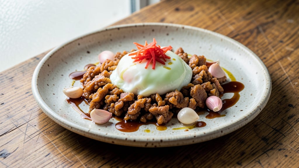 Minced Pork Steam Egg Recipe: Silky Egg Custard Wrapped in Savory Pork