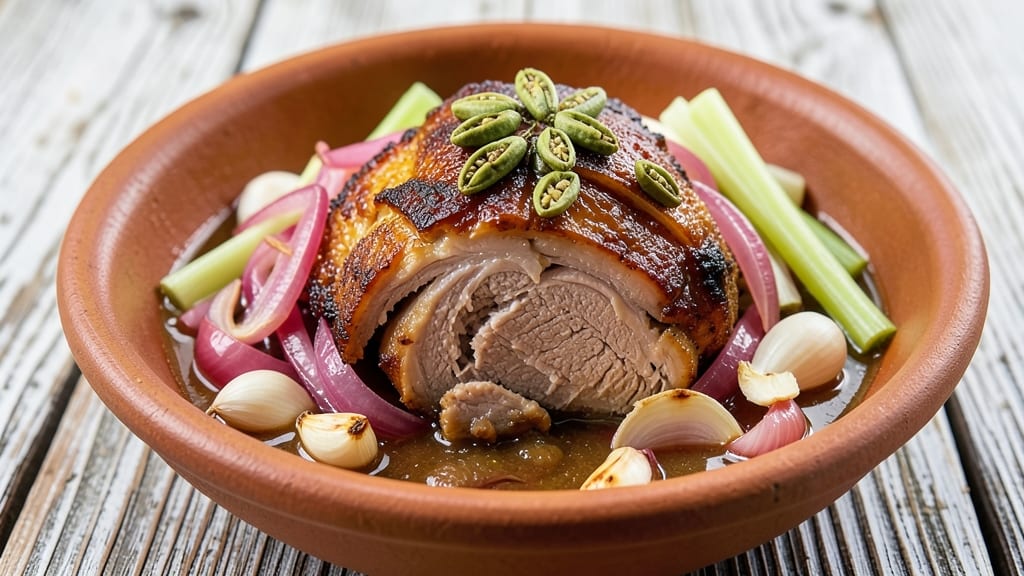 Angamaly Pork Recipe: Kerala-Style Spice-Infused Braise With Celery Crowns