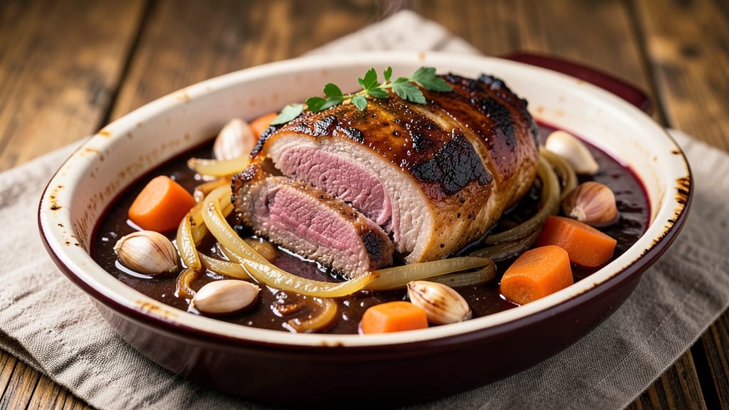 Crock Pot Pork Roast Gravy Recipe: Rich Pan Sauce from Slow-Cooked Fond