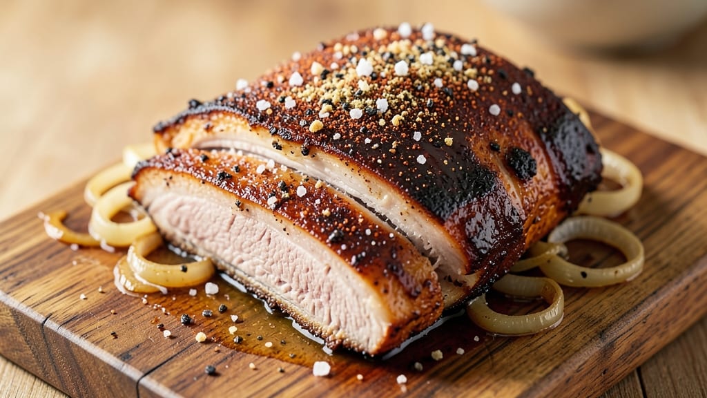 Alton Brown's Pork Shoulder Recipe: Six-Hour Smoked Bark With Apple Cider Glaze
