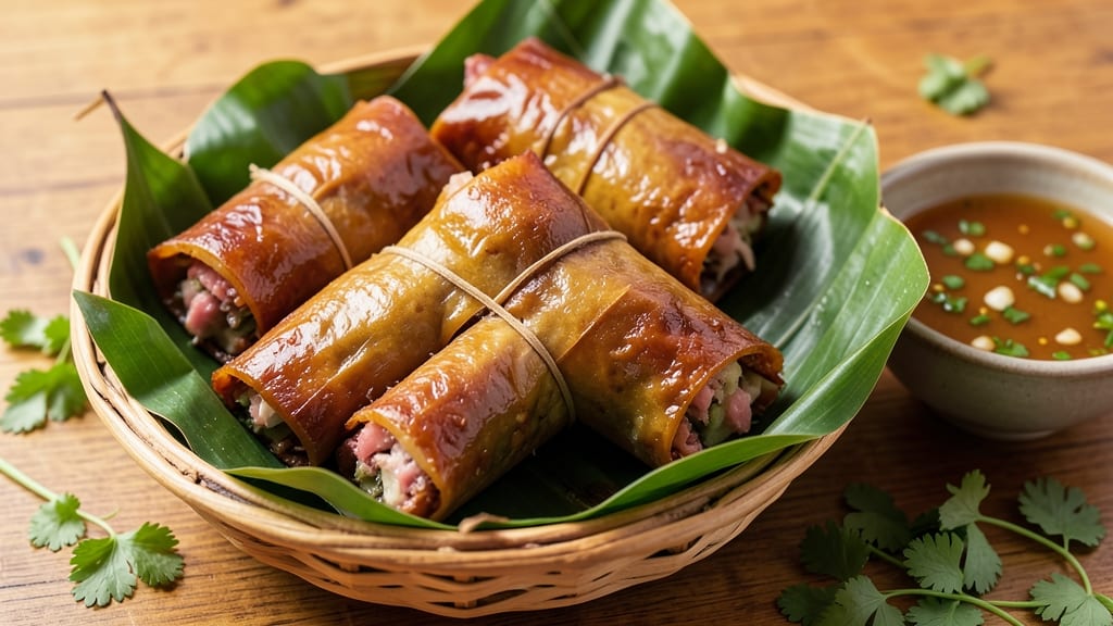 Mild Pork Tamales Recipe: Steamed Corn Dough Wrapped in Banana Leaves