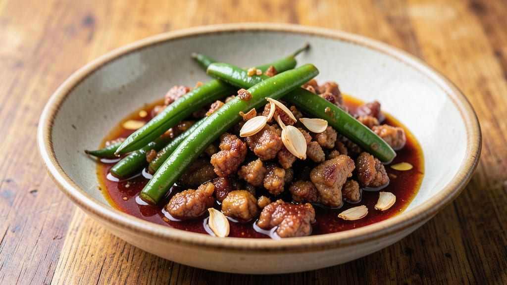 Adobong Sitaw With Ground Pork Recipe: One-Pot Tangy Tomato Sauce Magic
