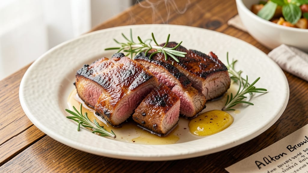 Alton Brown's Pork Chop Recipe: Pan-Seared Crust With Golden Brown Edges