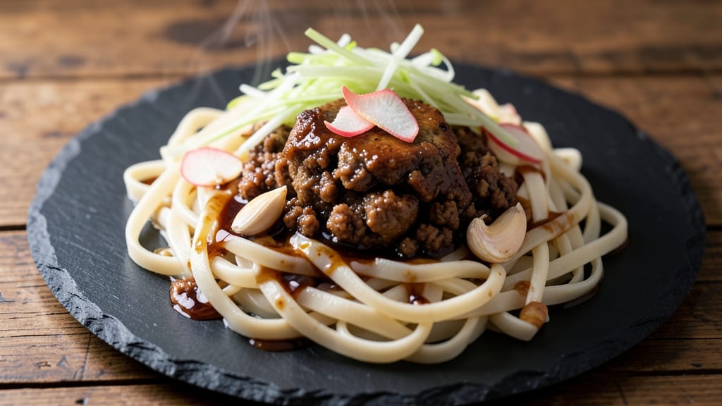 Minced Pork Dry Noodle Recipe: Savory Umami Bomb With Celery Crown Crunch