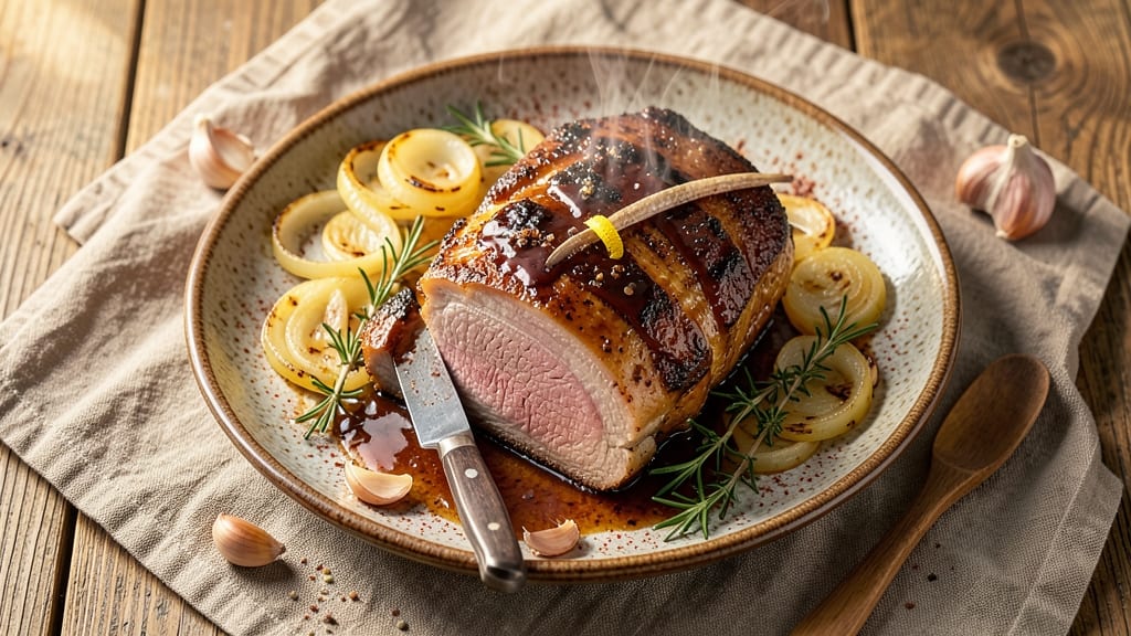 BBQ Boneless Pork Sirloin Roast Recipe: One-Pan, Juicy-Core Roast With Herbal Crust