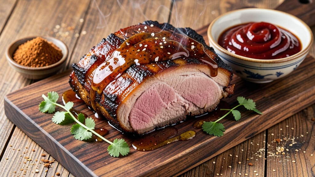 Chinese BBQ Pork Smoker Recipe: Five-Spice Crust Meets Smoky Tamarind Depth