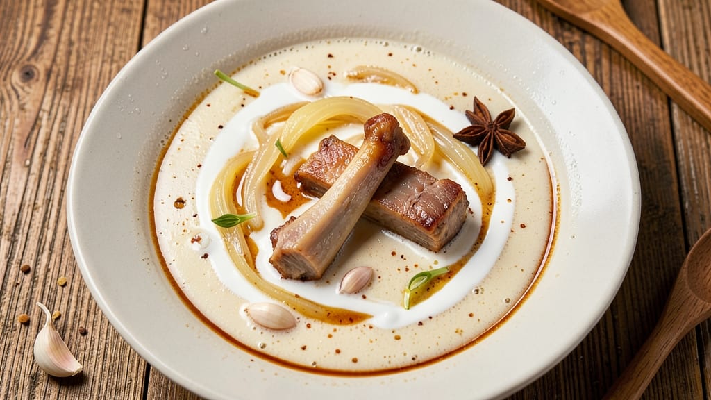 Milky Pork Bone Soup Recipe: Silky Smoothness from Slow-Simmered Milk and Bones