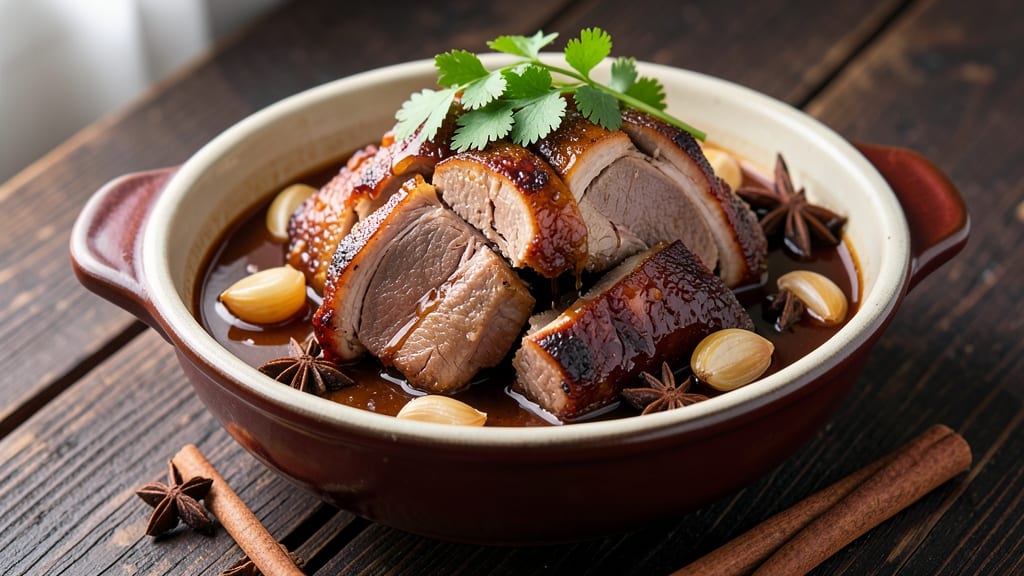 Braised Pork Knuckles Chinese Recipe: Five-Spice Deepened Collagen-Rich Marvel