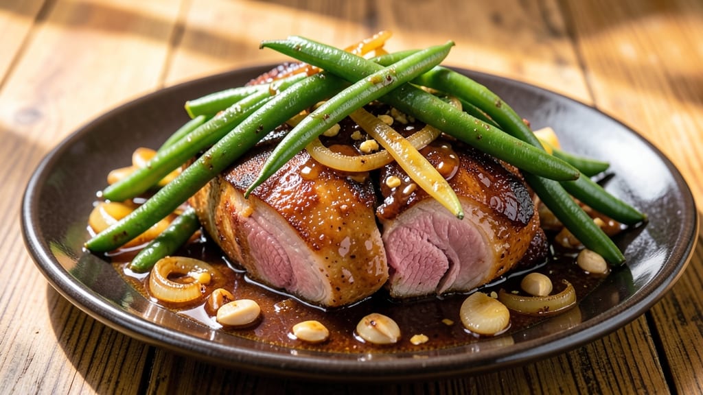 Adobo Sitaw With Pork Recipe: Smoky Soy-Glazed Pork and Celery in One Pot