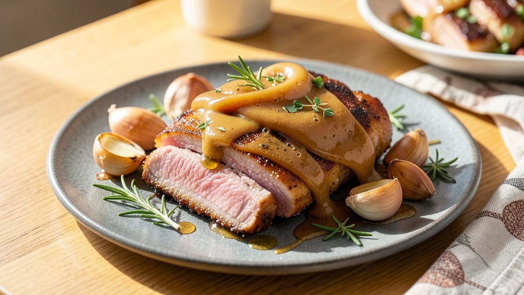 Apple Butter Pork Tenderloin Recipe: Sweet-Tangy Glaze That Sticks to Every Bite