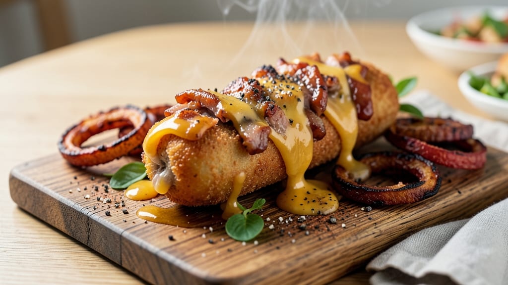 Cheesy Pulled Pork Corn Dogs Recipe: Crispy Bites Stuffed With Gooey Cheese