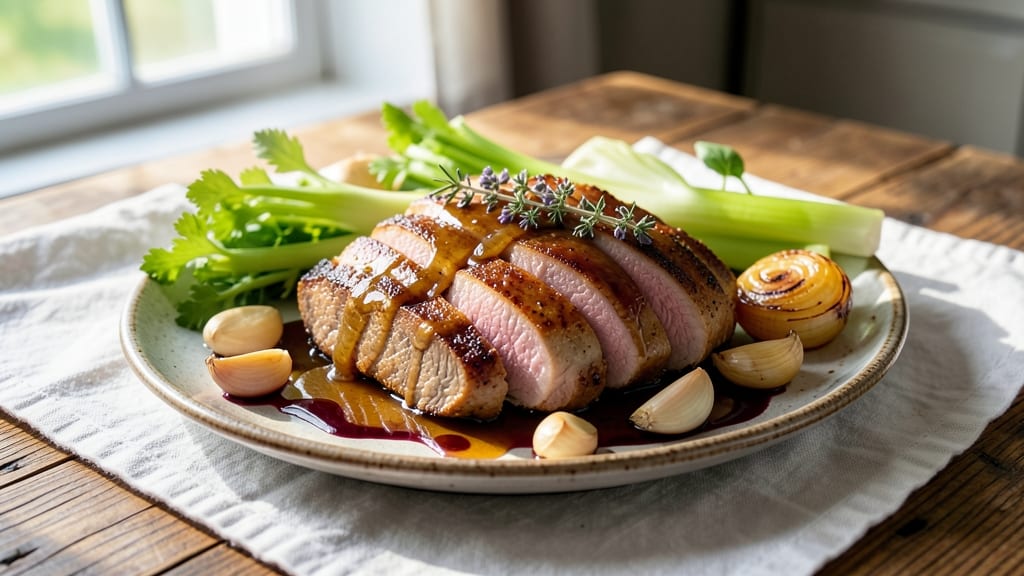 Aldi Pork Recipe: Slow-Braised Celery Crown Crunch
