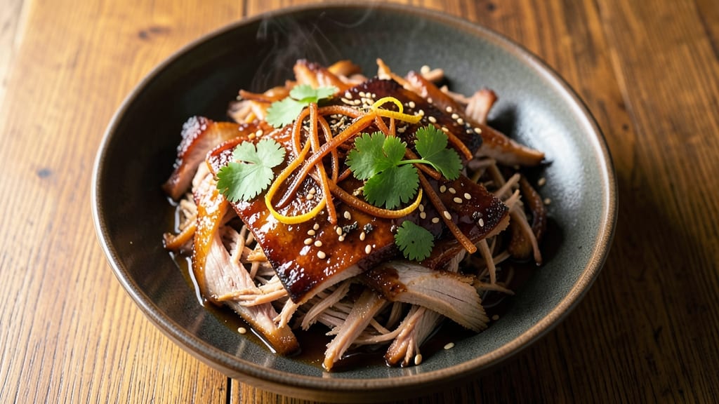 4 Hour Pulled Pork Recipe: Smoky-Sweet Shreds With Celery Crown Topping