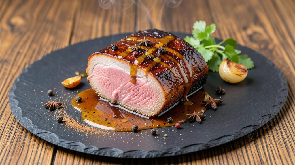 Berkshire Pork Tenderloin Recipe: Crispy Five-Spice Crust Hides Ultra-Juicy Pink