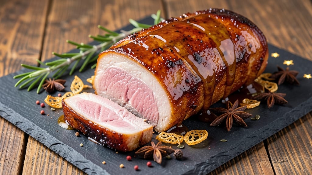 Boneless Pork Leg Roast Recipe: Five-Spice Crust Locks in Moist Heat Magic
