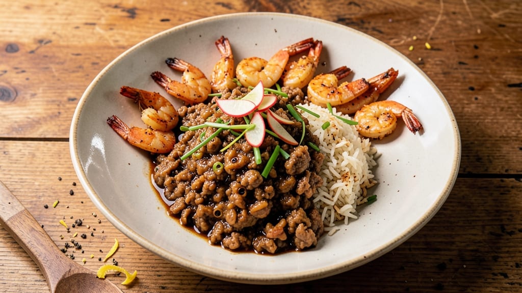 Minced Pork and Prawn Recipe: One-Pan Stir-Fry with Sweet Chili Heat