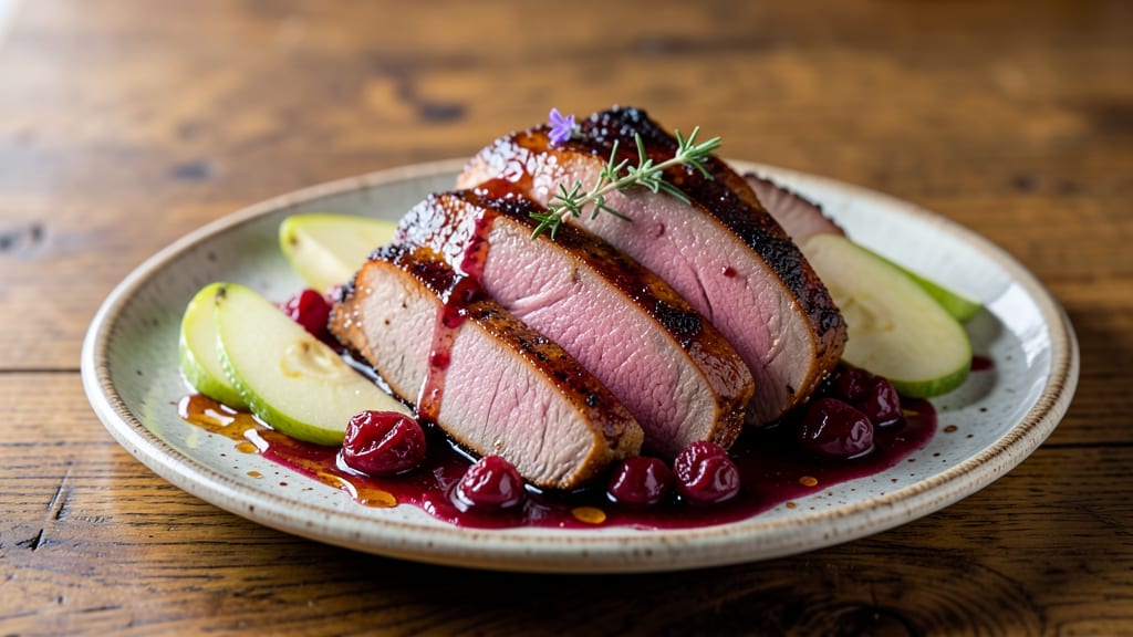 Apple Cranberry Pork Loin Recipe: Sweet-Tart Glaze That Caramelizes Edges