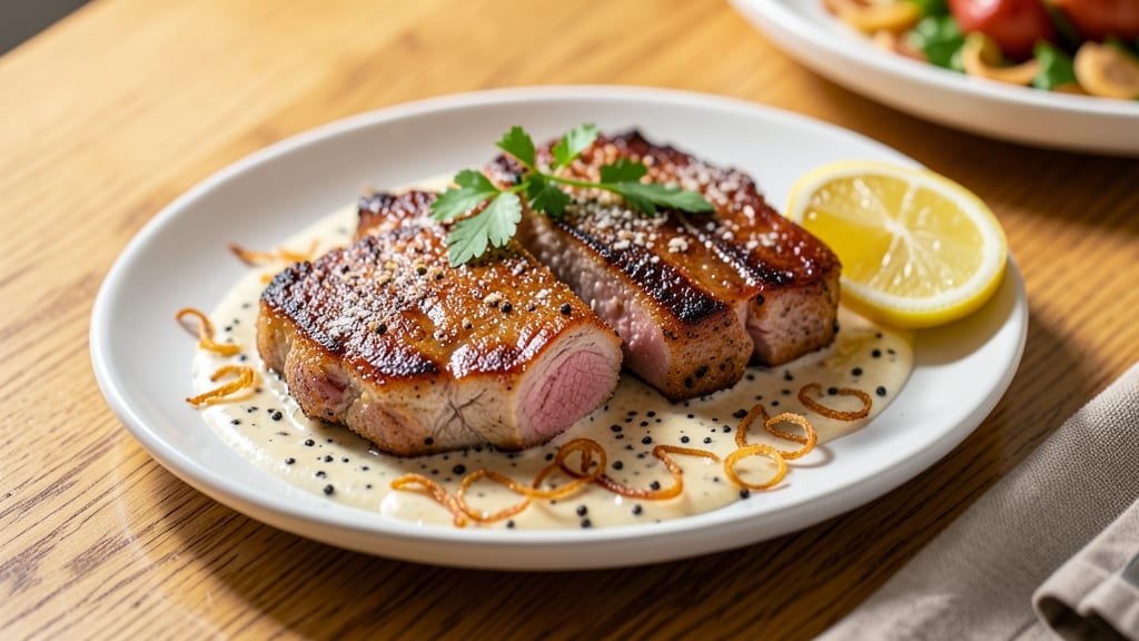 Charleston-Style Pork Chops Recipe: Buttery Crisp Crust and Juicy Pink Magic