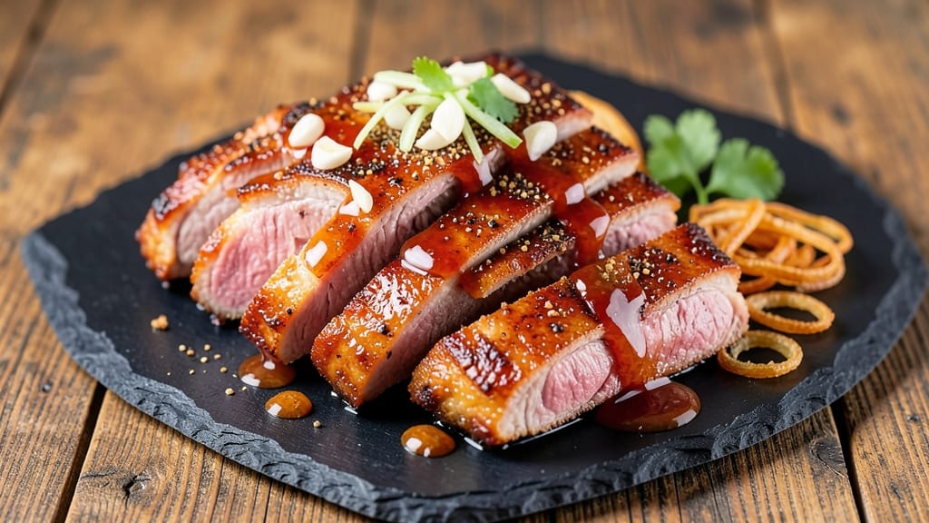 BBQ Pork Chinese Style Recipe: Sweet and Smoky Five-Spice Glaze Magic