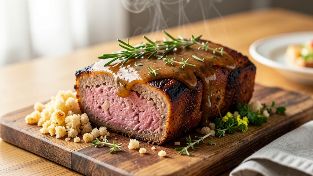 Meatloaf Recipe Half Pork Half Beef: Herb-Infused Hybrid With Perfect Moisture Balance
