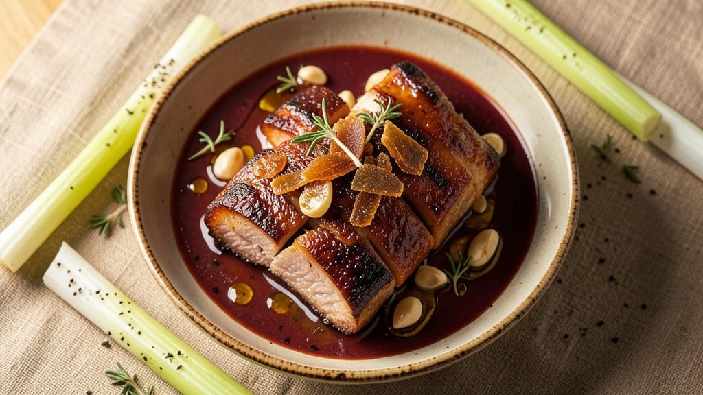Mo Bettah's Pork Recipe: Smoky Chipotle Heat with Crispy Celery Crowns