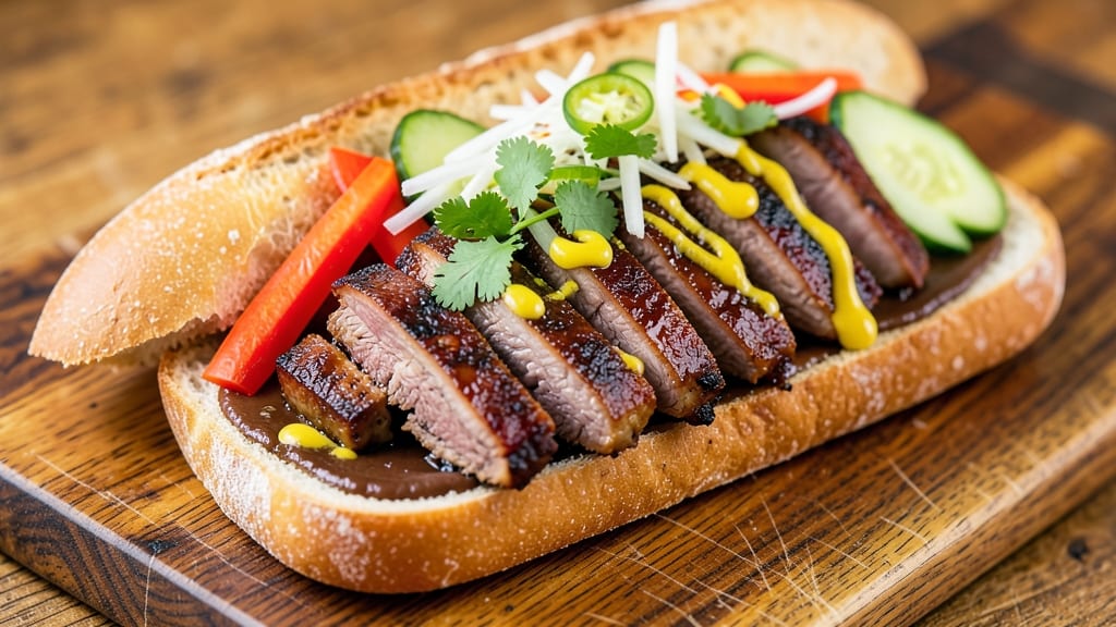 Banh Mi BBQ Pork Recipe: Vietnamese Crunch and Sweet-Tangy Magic