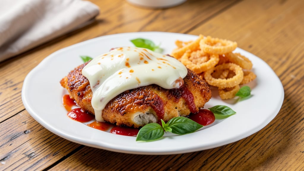 Chicken Parmesan With Pork Rinds Recipe: Crispy Crunch Meets Melty Cheese Magic