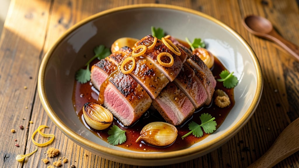 Broiled Pork Recipe: Five-Spice Crust Locks in Moist Pink Centers