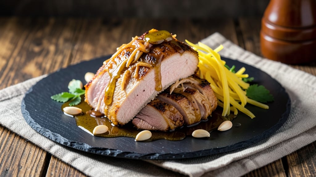 AIP Pork Loin Recipe: Herb-Crusted Crunch Over Silky Sweet Gravy