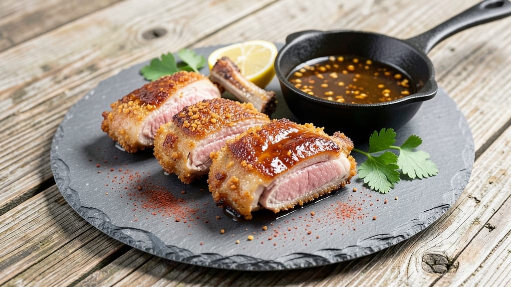 Air Fry Bone-In Pork Chops Recipe: Crispy Crust, Juicy Pink Centers Guaranteed