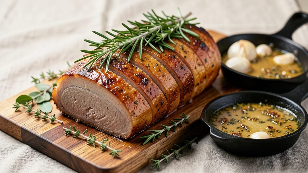 America's Test Kitchen Pork Loin Roast Recipe: Herb-Infused Crust With Foolproof Doneness Gauge