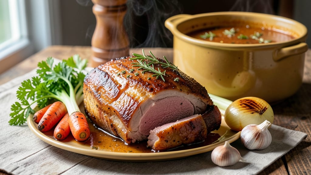 Boneless Pork Leg Roast Recipe Slow Cooker: Slow-Cooked to Juicy, Fork-Tender Magic