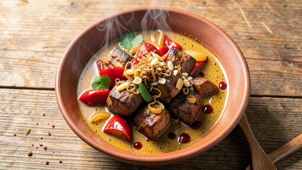 Authentic Pork Curry Recipe: Spiced Tamarind and Coconut Harmony
