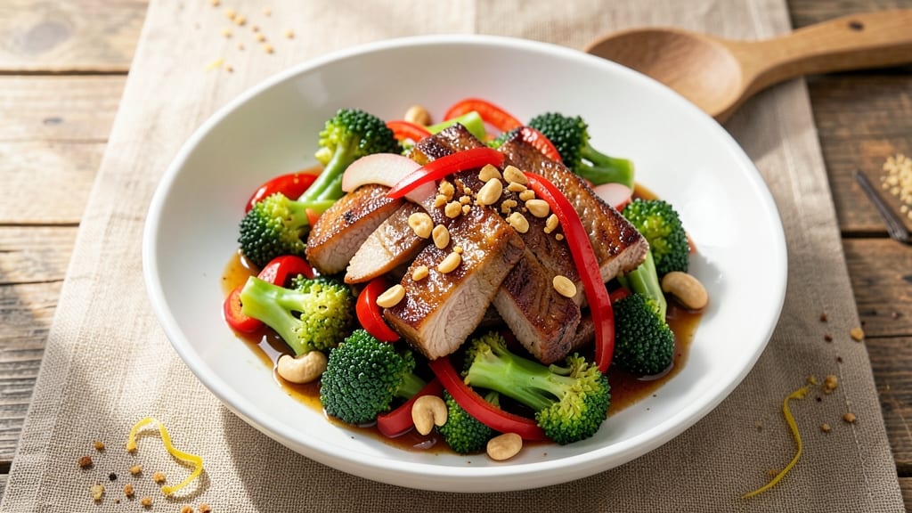 Cashew Pork Stir Fry Recipe: Nutty-Sweet Crunch in 25 Minutes