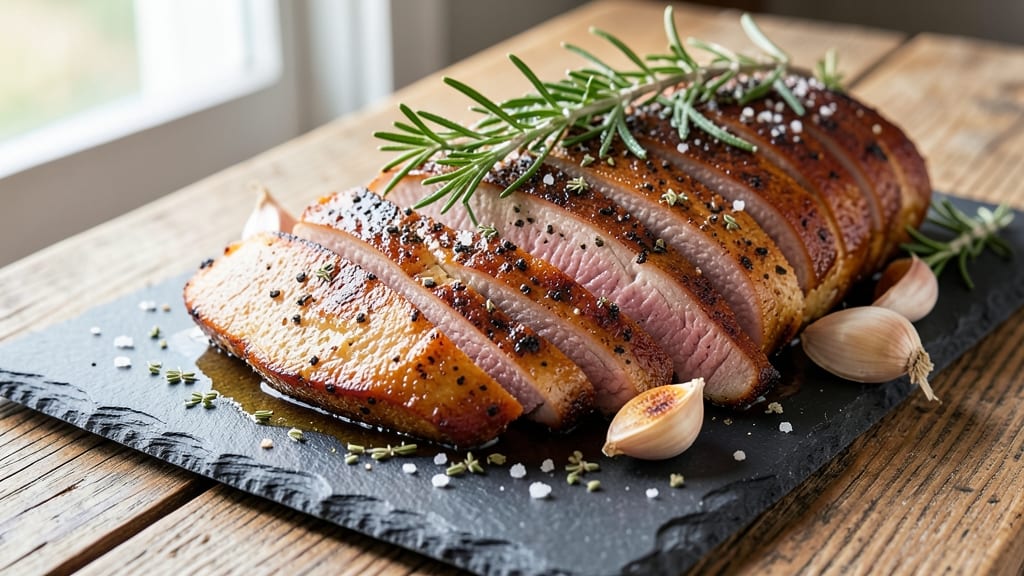 9-Lb Pork Loin Recipe: Slow-Roasted to Juicy Pink Centers