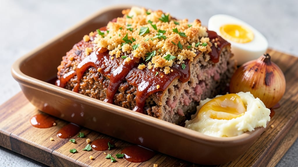 Meatloaf Recipe With Pork Sausage: Herb-Infused Crust Meets Juicy Pink Centers