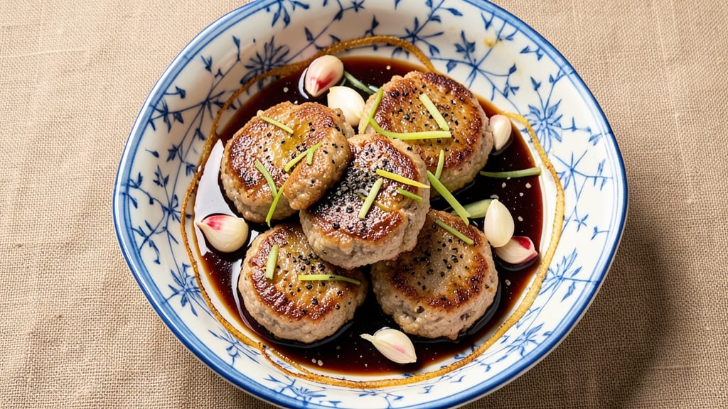 Minced Pork Patties Chinese Recipe: Wok-Seared Crispy Edges and Savory Centers