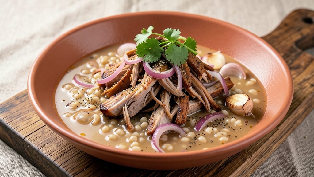 Barefoot Contessa's Pork Posole Recipe: Homestyle Spiced Stew With Crispy Tortilla Topping