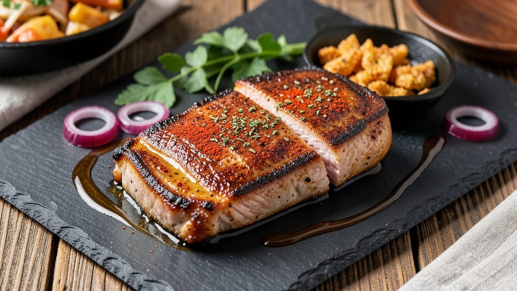Boneless Pork Chop Seasoning Recipe: Five-Spice Tamarind Blend for Sticky Crusts