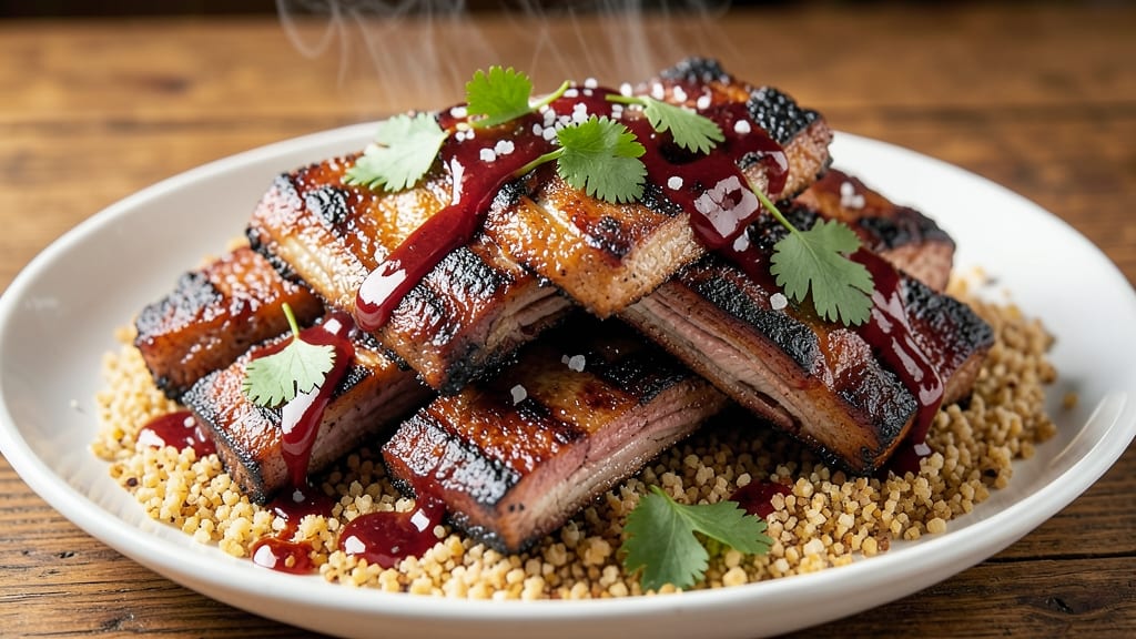 Aaron Franklin's Pork Ribs Recipe: Smoky Chipotle Crust Meets Juicy Pink Hearts