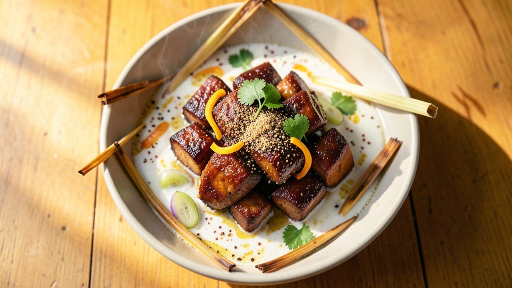 Balinese Pork Recipe: Coconut-Tamarind Glaze With Charred Five-Spice Crust
