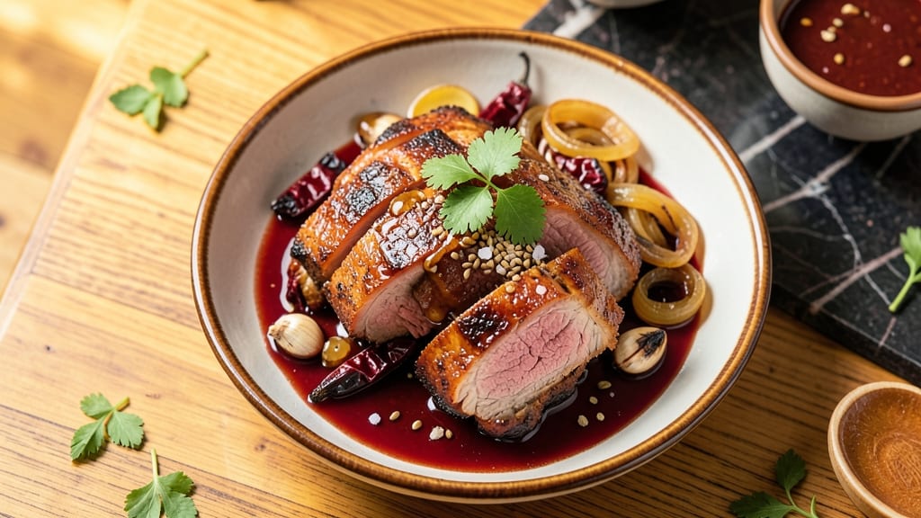 Ancho Pork Recipe: Smoky Chipotle-Shredded Magic With Celery Crown Crunch