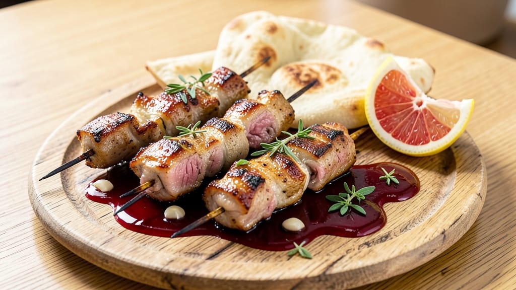 Authentic Greek Pork Souvlaki Recipe: Charred Skewers with Lemon-Garlic Magic