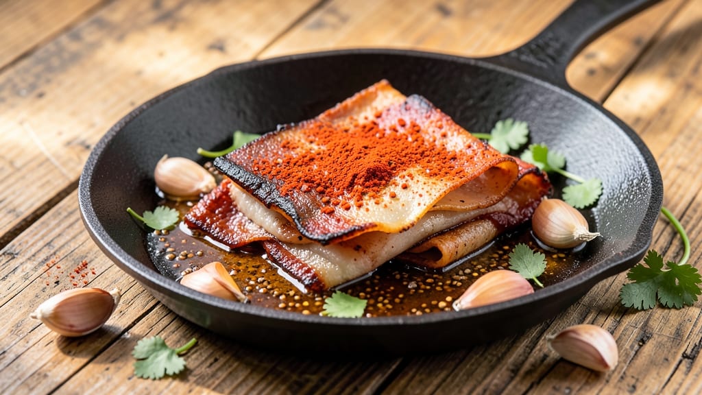 Mexican Pork Skin Recipe: Crispy Chicharrón Bites with Spiced Oil Magic