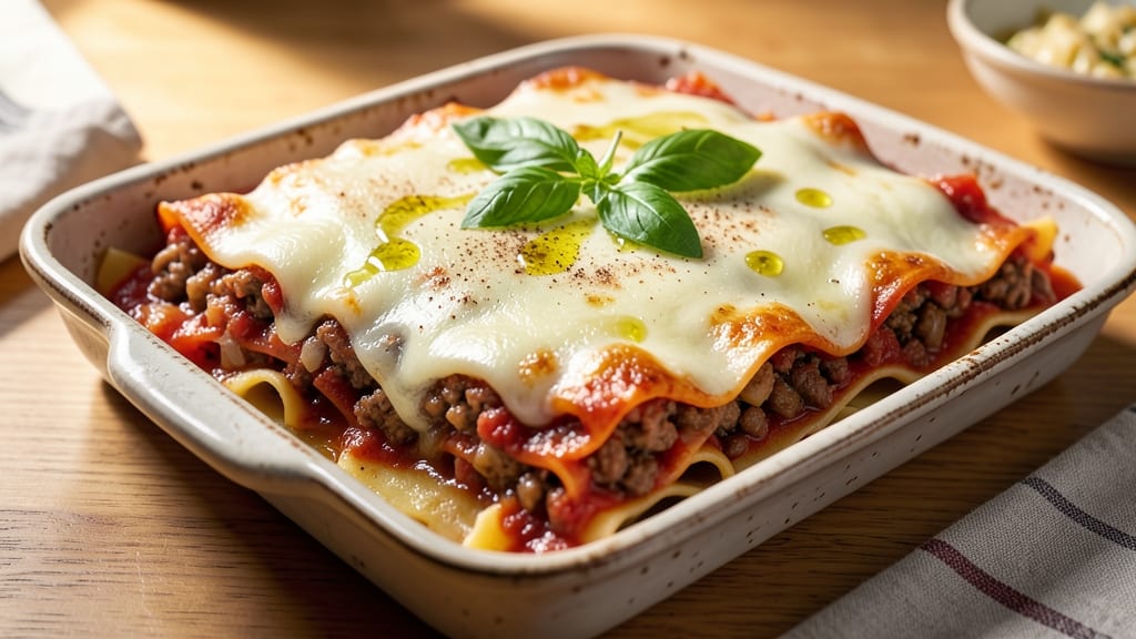 Minced Pork Lasagna Recipe: Layered Italian Comfort With Rich Meat Sauce