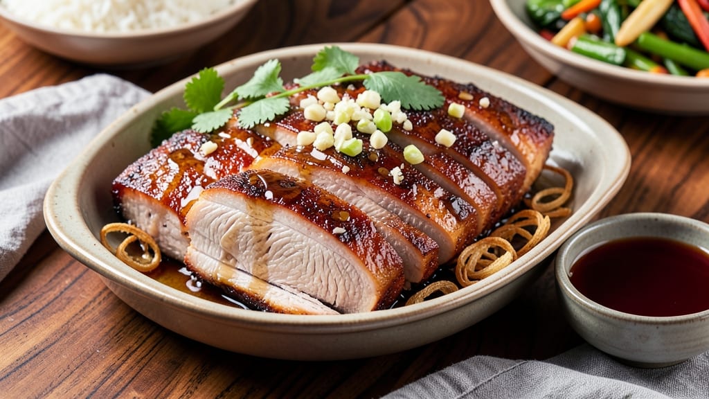 Asian Pork Loin Roast Recipe: Five-Spice Glaze That Caramelizes Edges