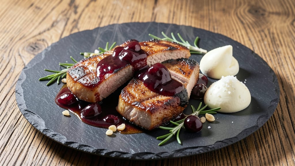 Cherry Balsamic Pork Chops Recipe: Tangy-Sweet Pan Glaze That Sticks to Every Bite